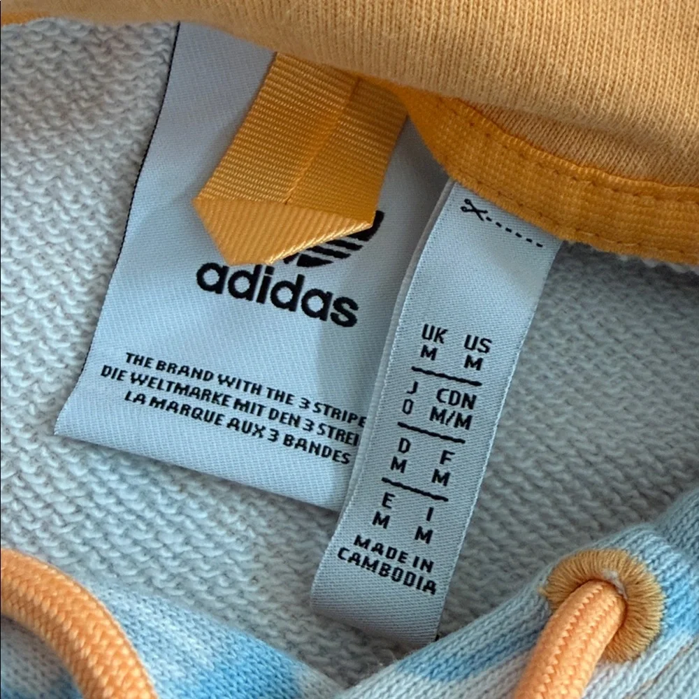 adidas Originals Adventure Graphic Hoodie Hazy Orange M